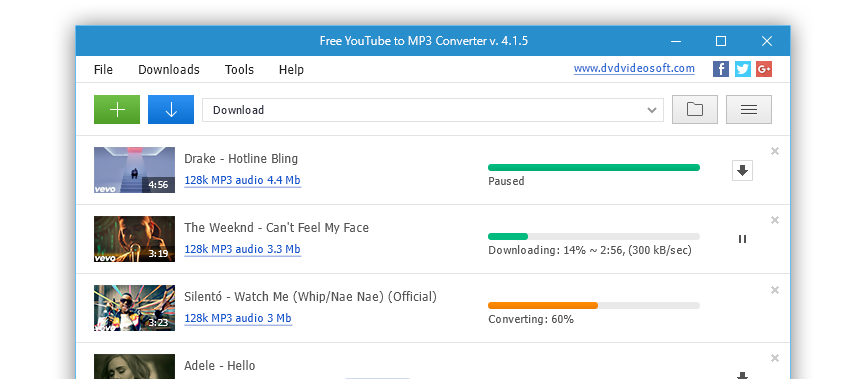 dvdvideosoft youtube to mp3 converter for mac